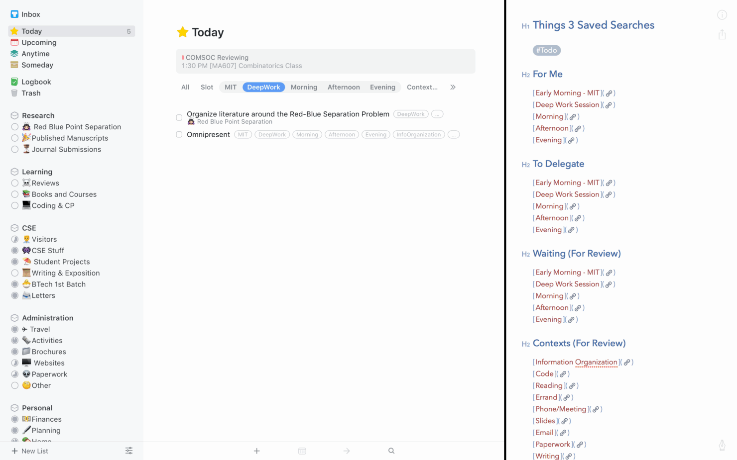 screenshot - Things 3 Review: Pros, Cons, Features & Pricing