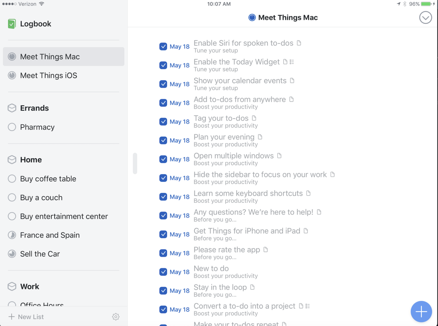screenshot - Things 3 Review: Pros, Cons, Features & Pricing