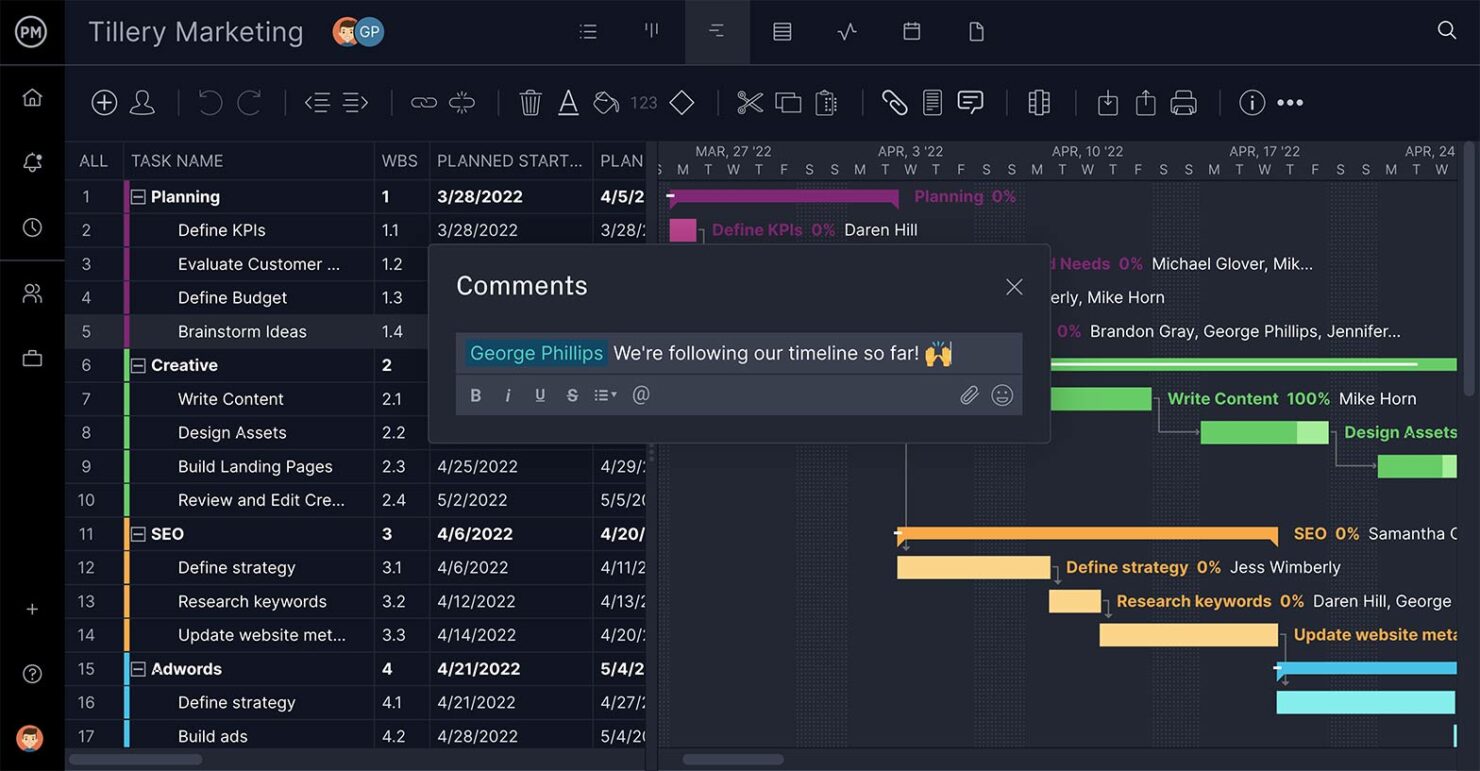screenshot - ProjectManager Review: Pros, Cons, Features & Pricing