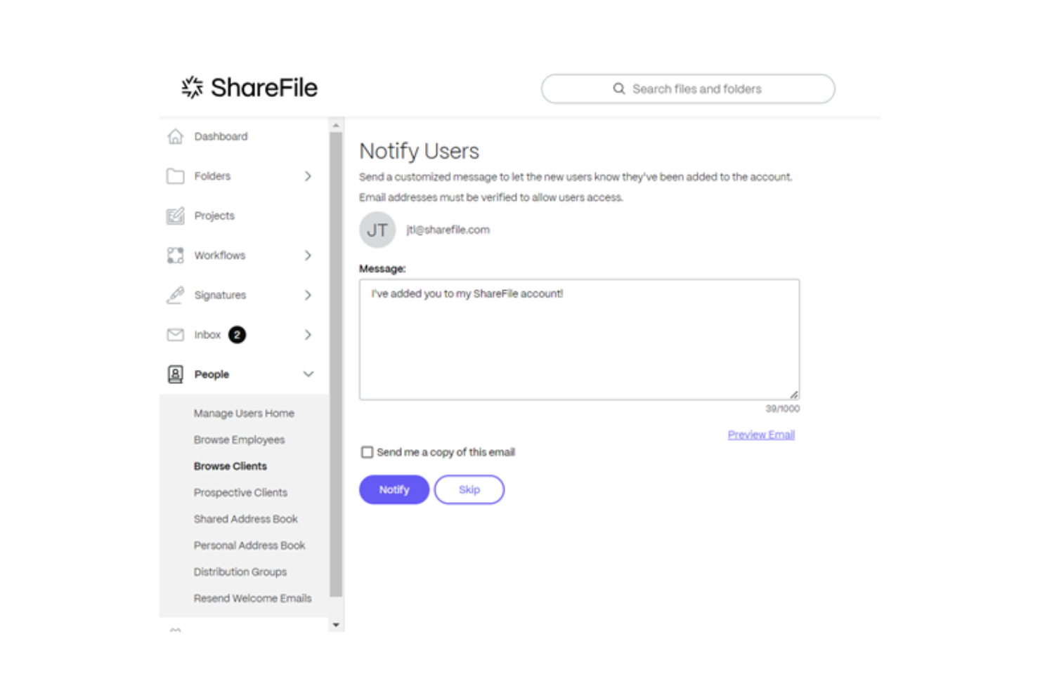 screenshot - ShareFile Review: Pros, Cons, Features & Pricing
