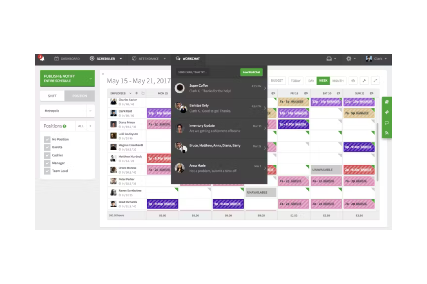 screenshot - When I Work Review: Pros, Cons, Features & Pricing