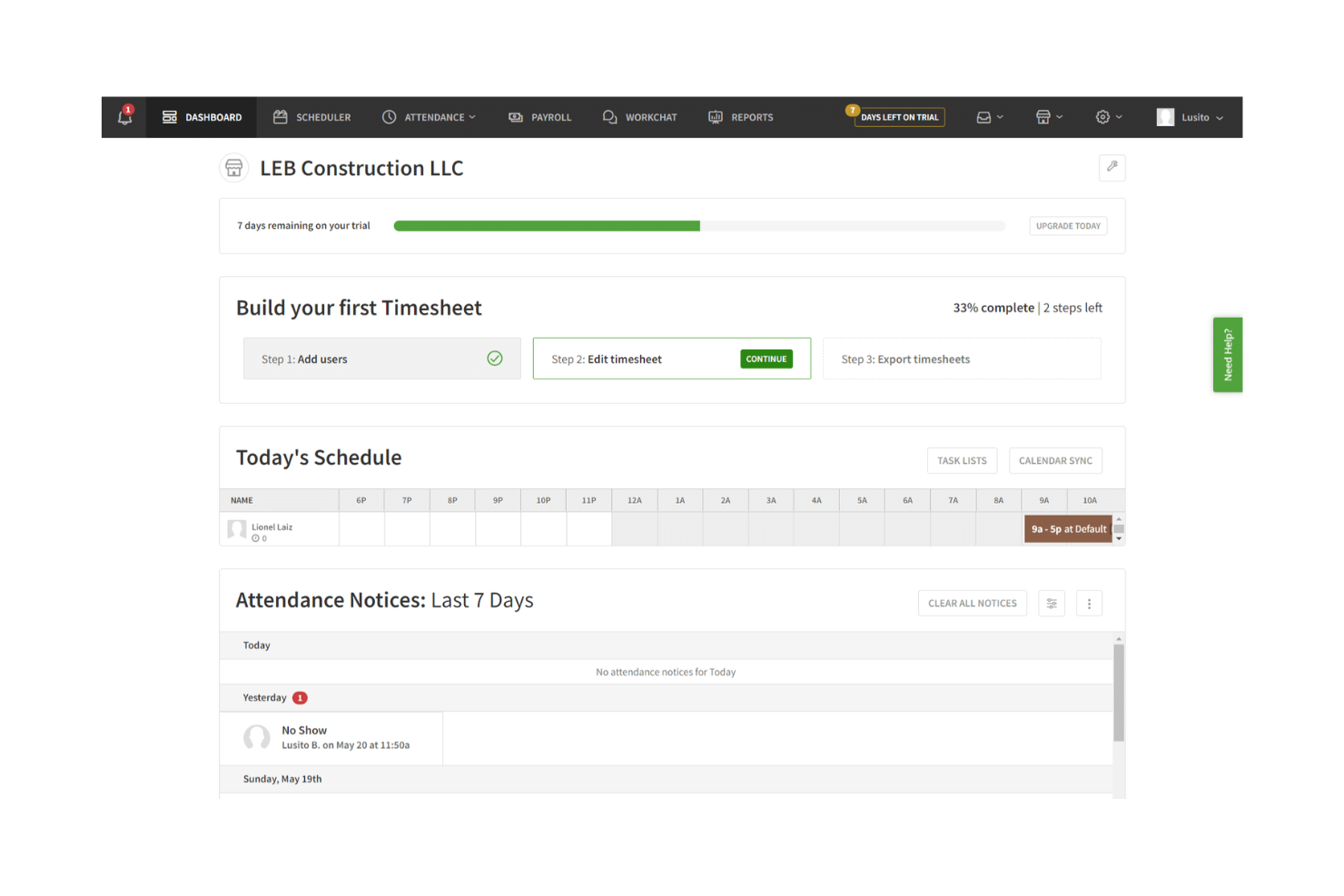 screenshot - When I Work Review: Pros, Cons, Features & Pricing