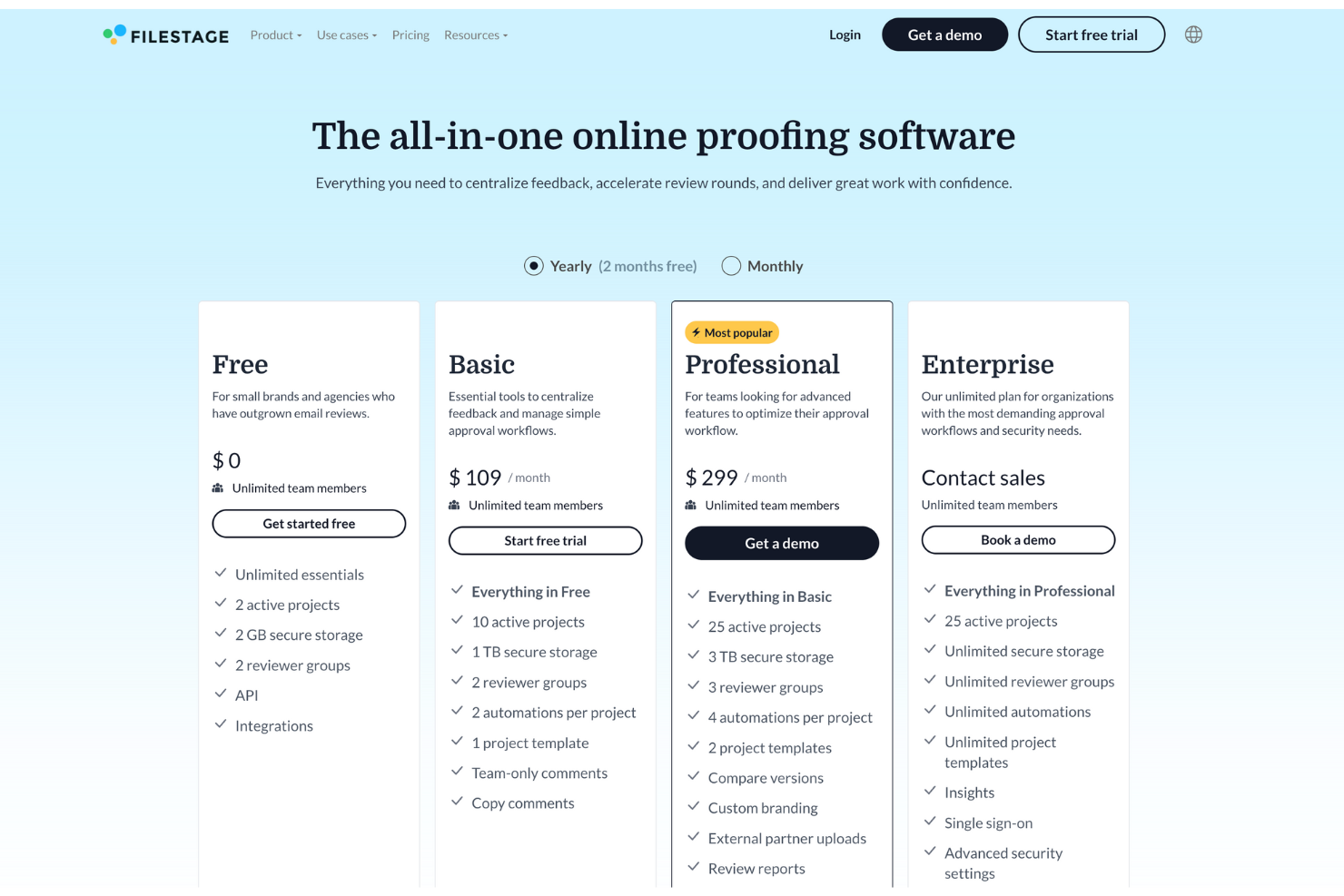 screenshot - Filestage Review: Pros, Cons, Features &amp; Pricing