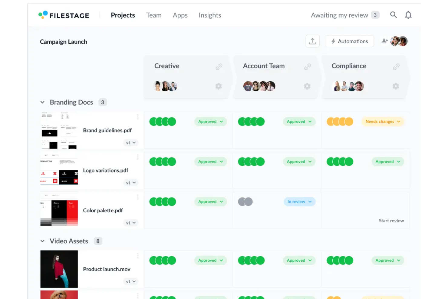 screenshot - Filestage Review: Pros, Cons, Features &amp; Pricing