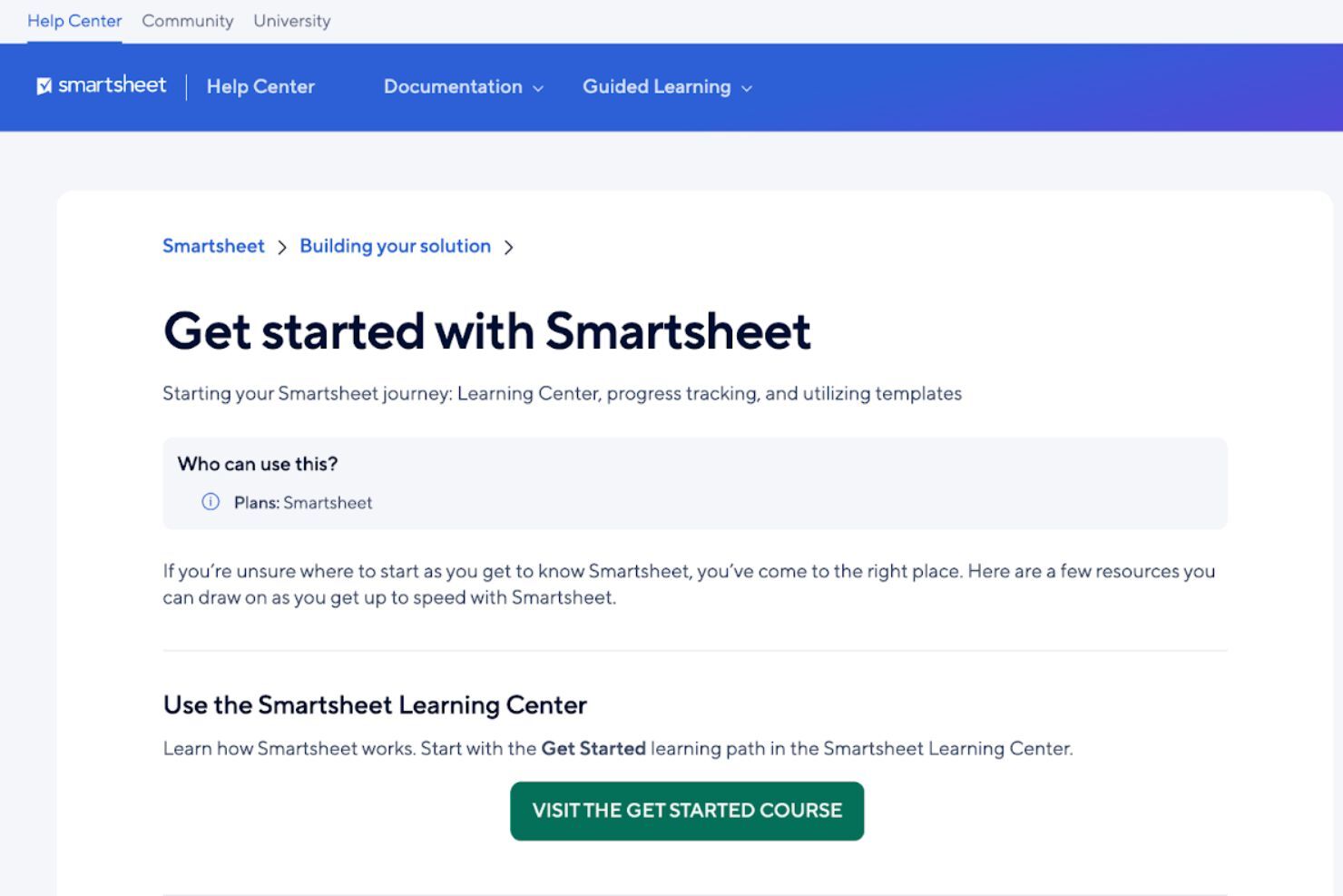 screenshot - Smartsheet Review 2026: Features & Expert Opinion