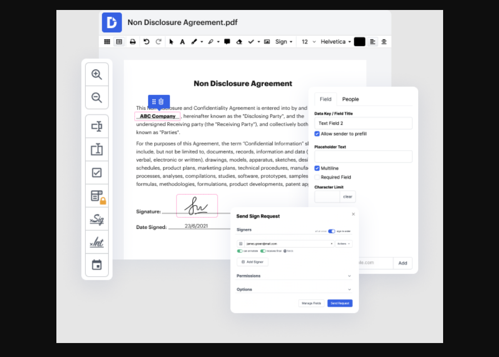 screenshot - DocHub Review: Pros, Cons, Features, and Pricing 