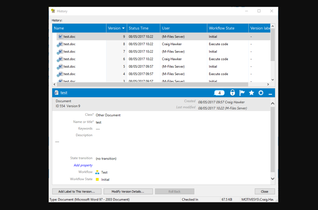 screenshot - M-Files Review: Pros, Cons, Features, and Pricing