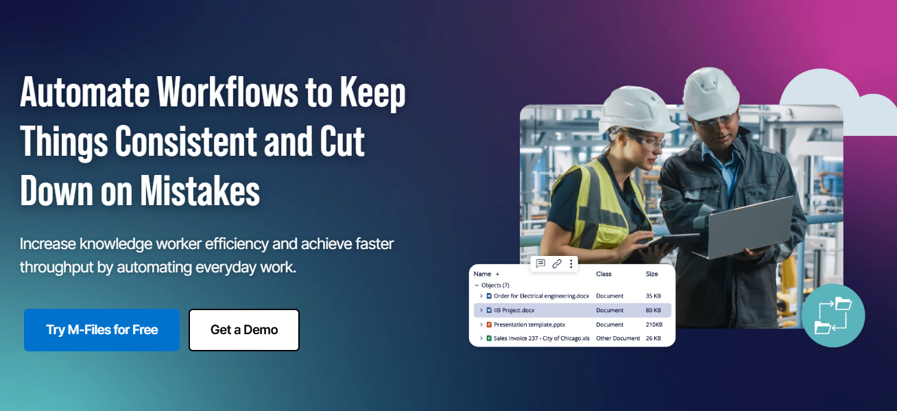 screenshot - M-Files Review: Pros, Cons, Features, and Pricing