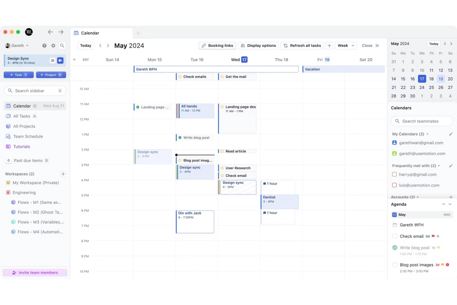 screenshot - Motion Review: Pros, Cons, Features and Pricing
