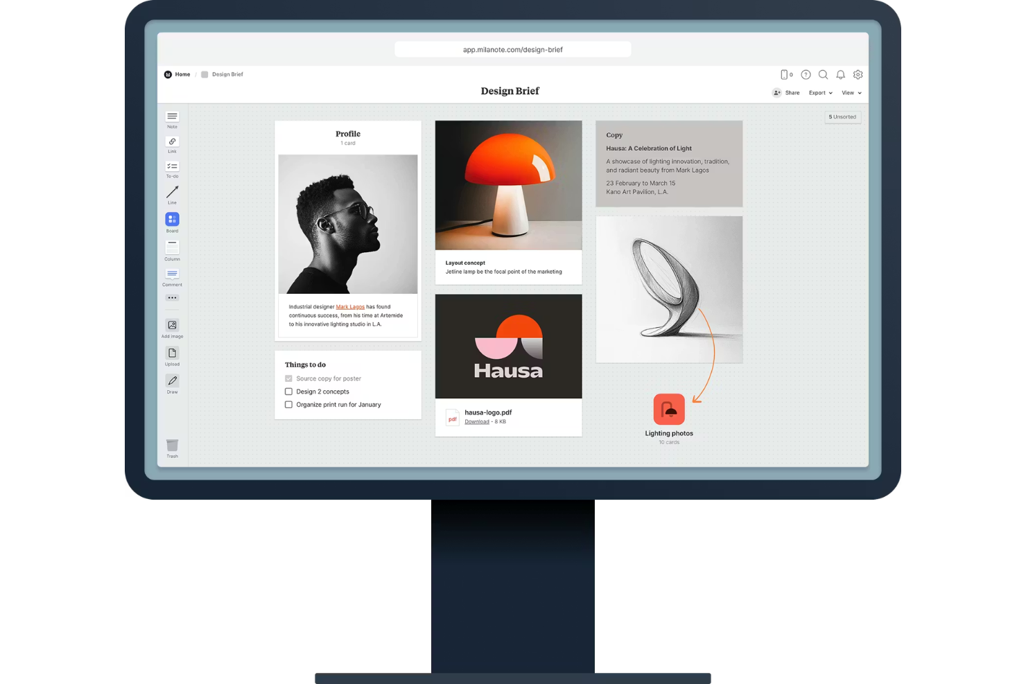 screenshot - Milanote Review: Pros, Cons, Features and Pricing