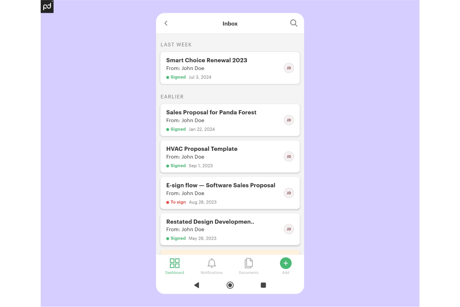 screenshot - PandaDoc Review: Pros, Cons, Features and Pricing