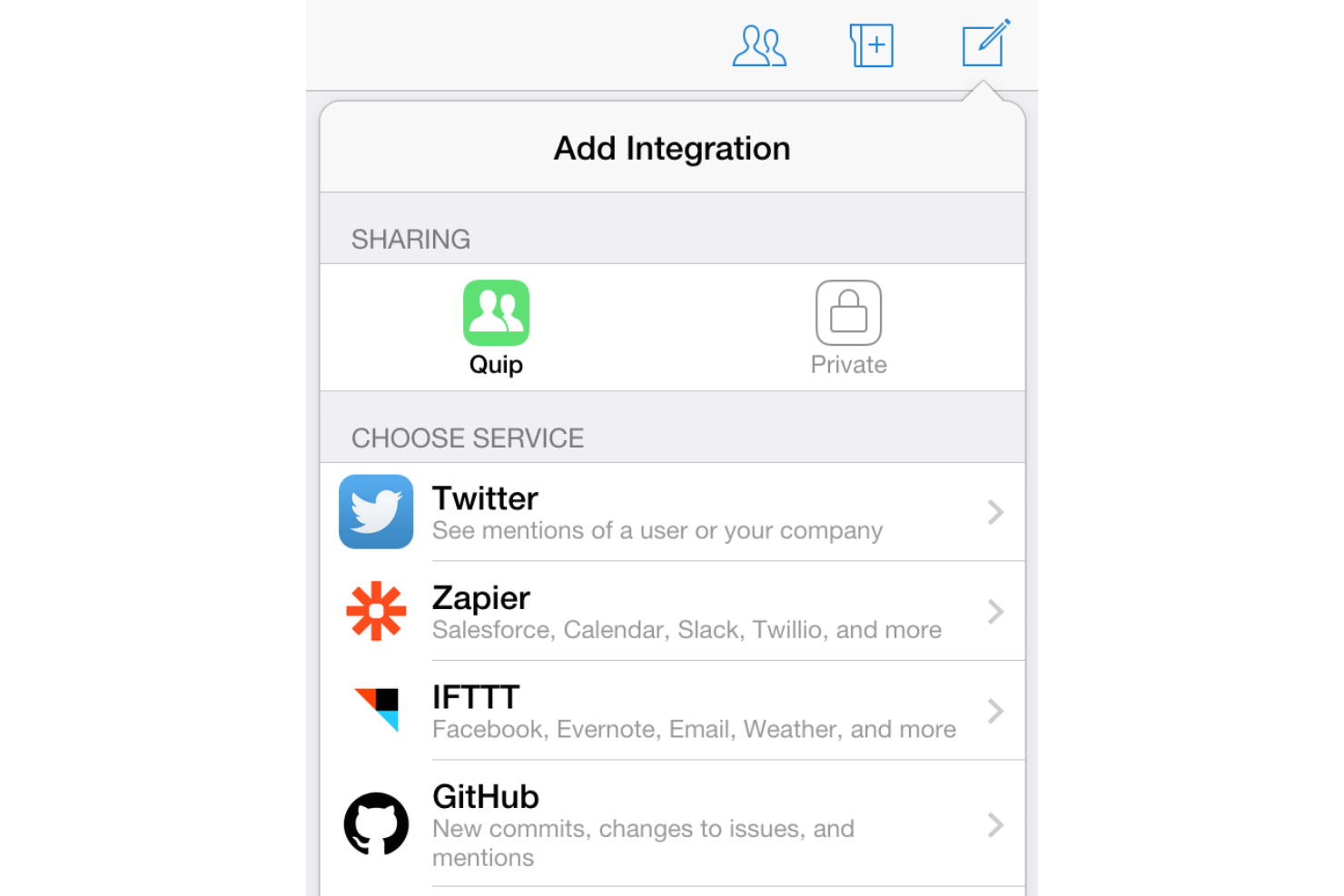 screenshot - Quip Review: Pros, Cons, Features and Pricing