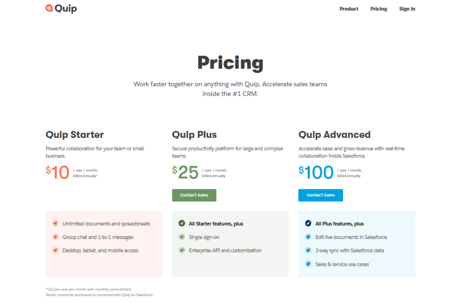 screenshot - Quip Review: Pros, Cons, Features and Pricing