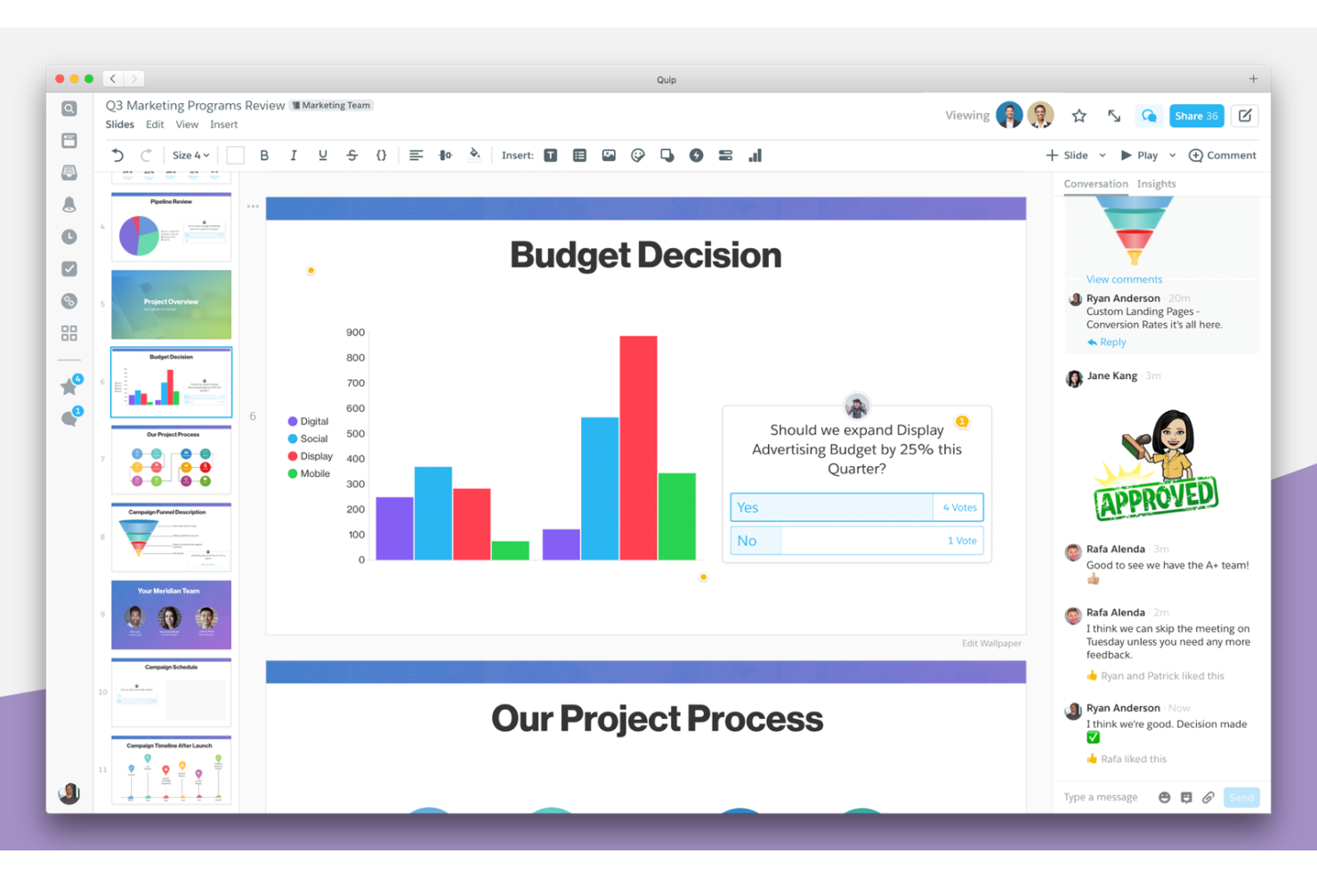 screenshot - Quip Review: Pros, Cons, Features and Pricing