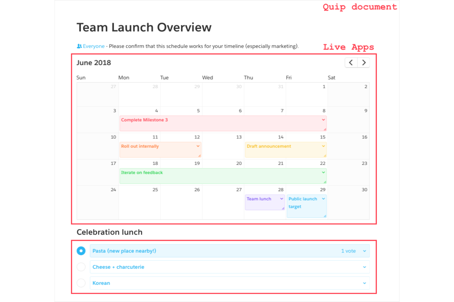 screenshot - Quip Review: Pros, Cons, Features and Pricing
