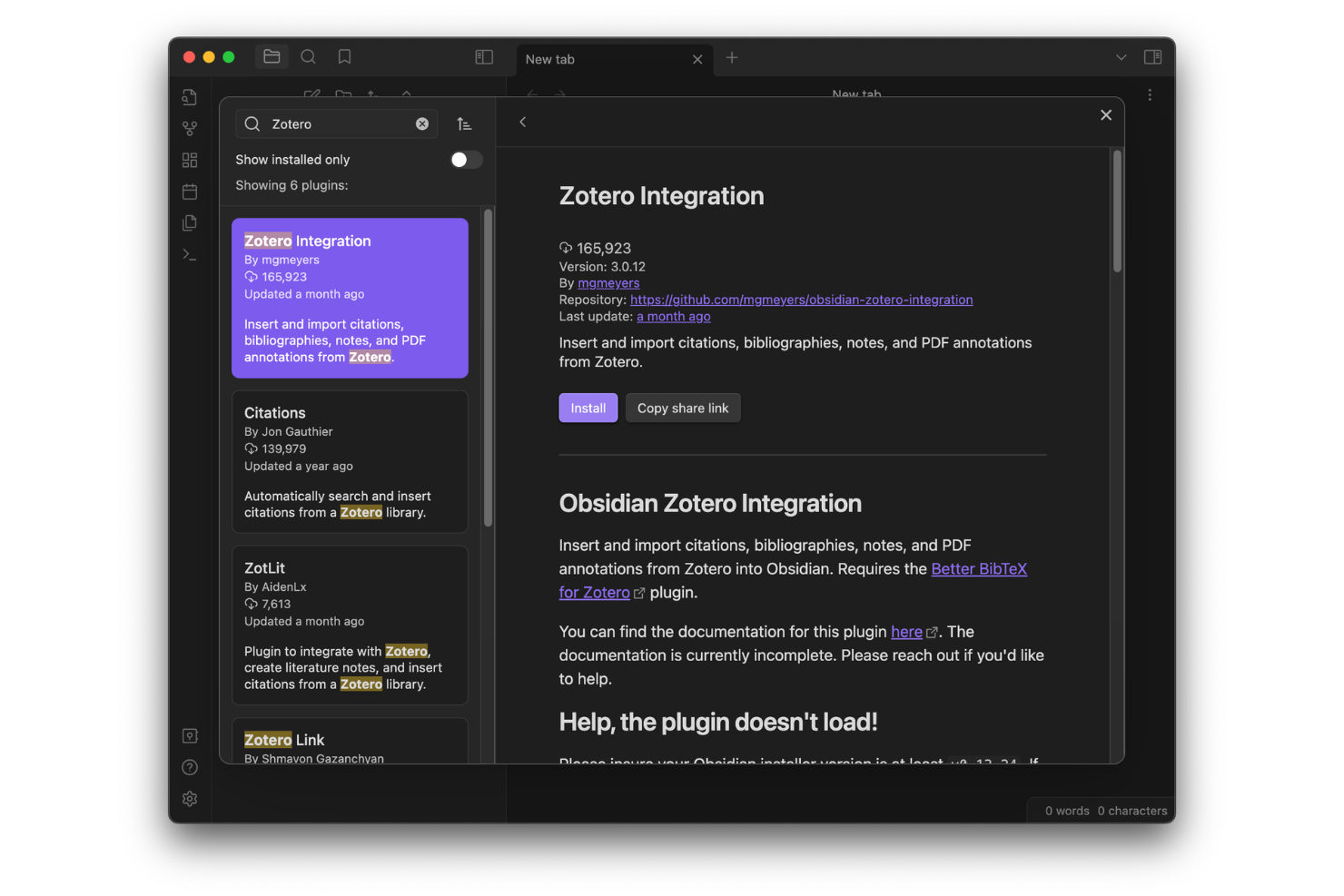 screenshot - Obsidian Review: Pros, Cons, Features and Pricing