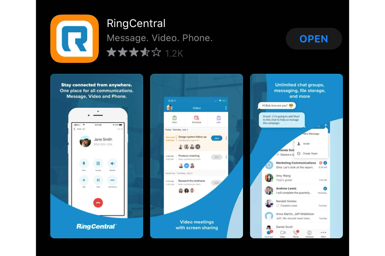 screenshot - RingCentral Review: Pros, Cons, Features and Pricing
