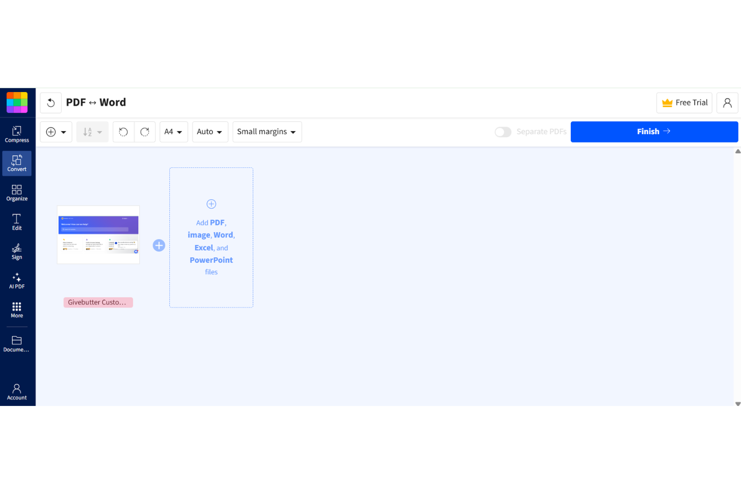 screenshot - Smallpdf Review: Pros, Cons, Features and Pricing