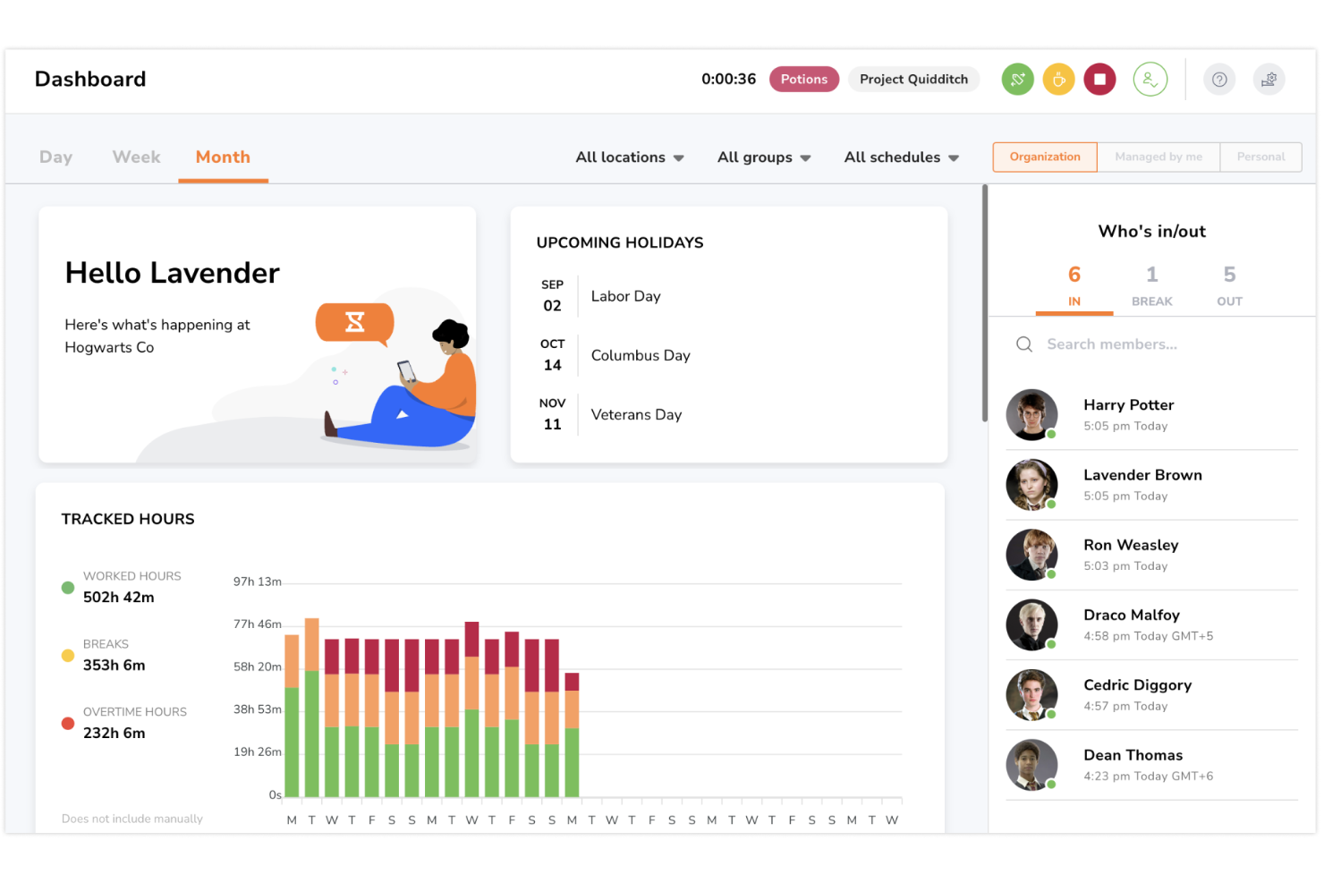 screenshot - Jibble Review: Pros, Cons, Features and Pricing