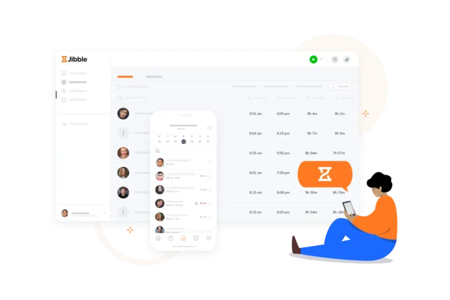 screenshot - Jibble Review: Pros, Cons, Features and Pricing