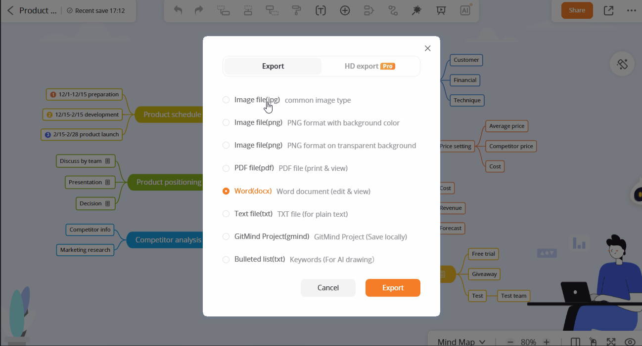 screenshot - GitMind Review: Pros, Cons, Features, and Pricing Explained
