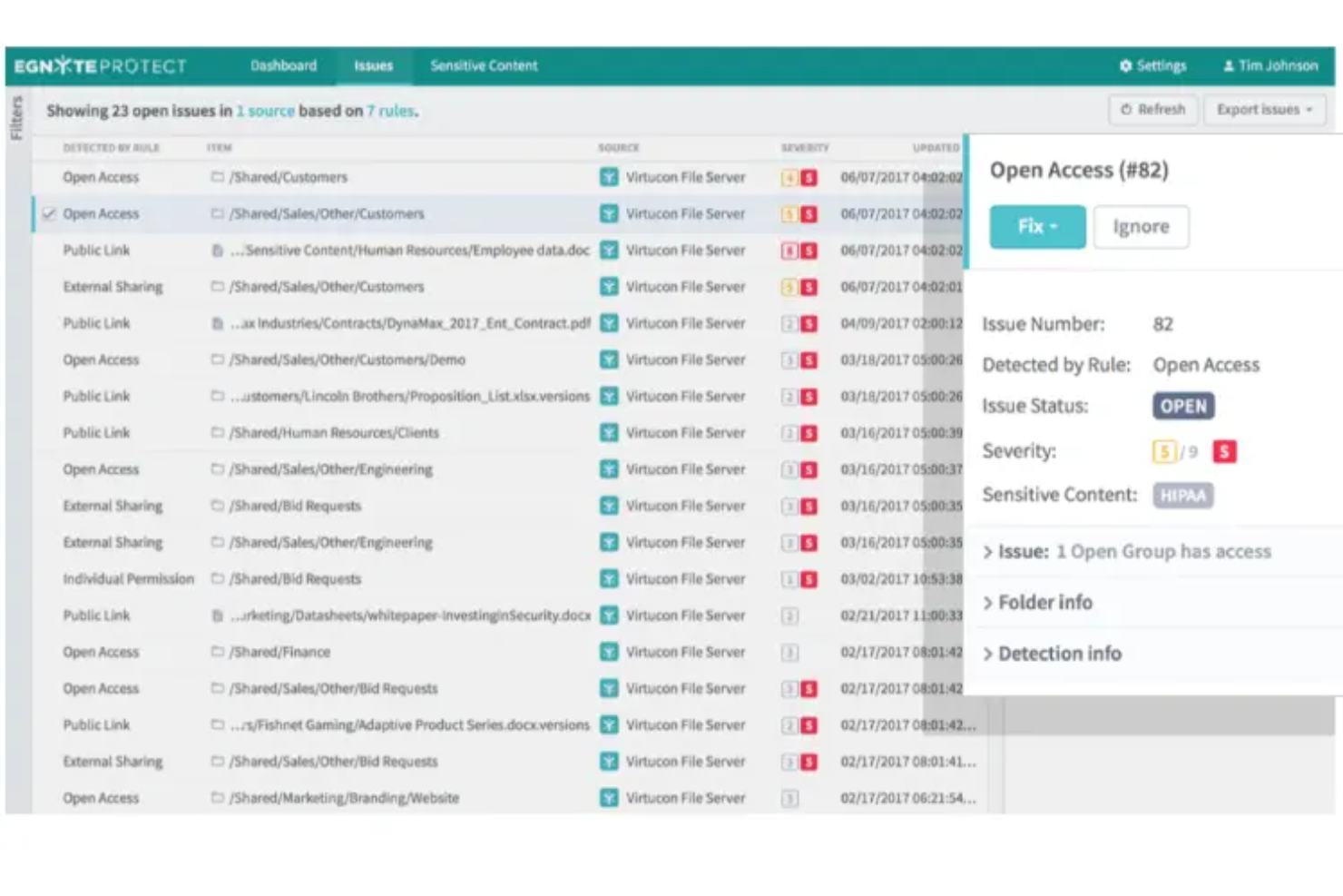 screenshot - Recensione Egnyte: Pro, Contro, Caratteristiche Chiave e Prezzi Aggiornati per il 2026