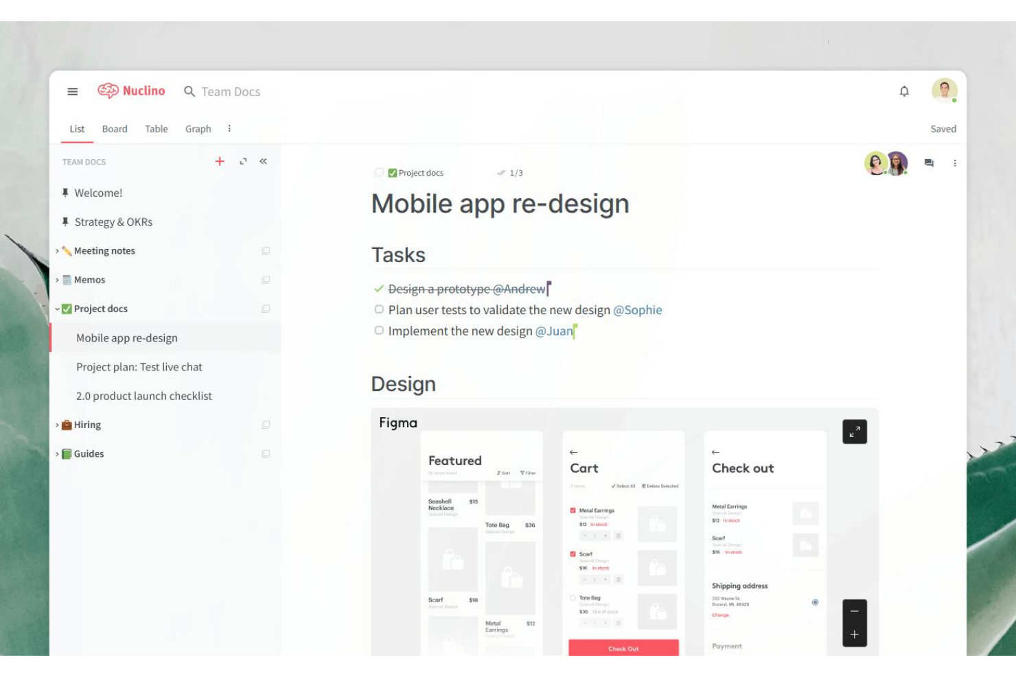 screenshot - Nuclino Review: Pros, Cons, Key Features and Updated Pricing in 2026
