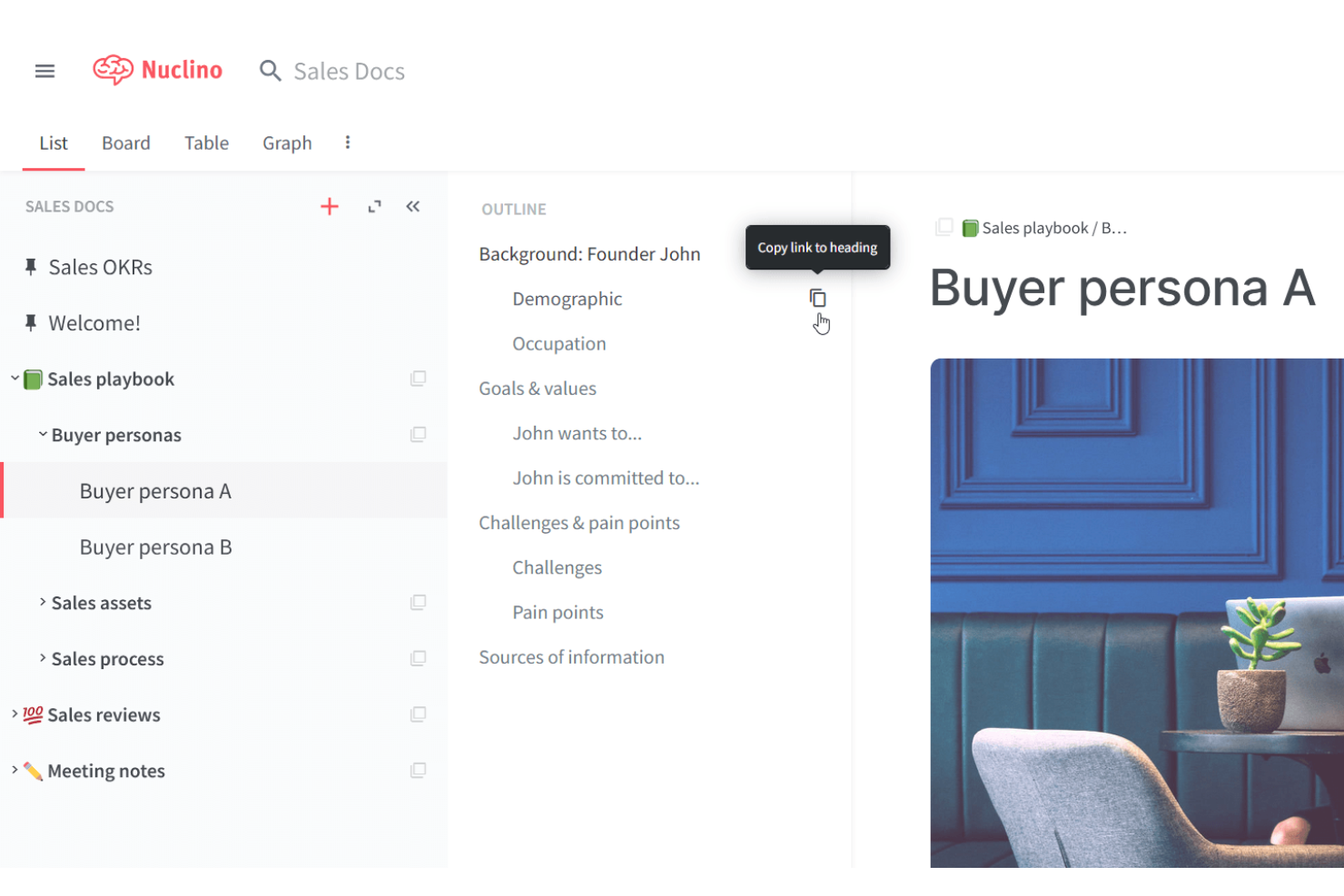 screenshot - Nuclino Review: Pros, Cons, Key Features and Updated Pricing in 2026