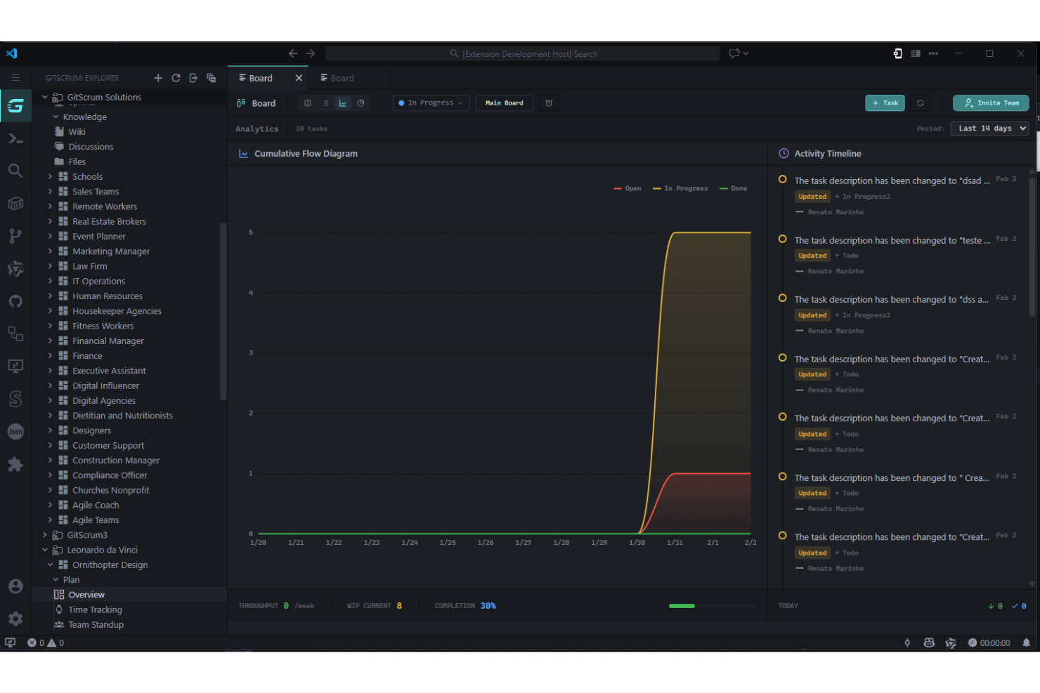 screenshot - GitScrum Review: Pros, Cons, Features, and Pricing Explained