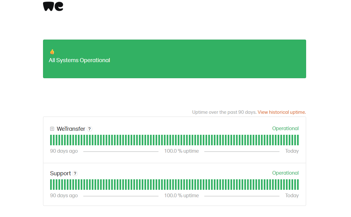 screenshot - WeTransfer Test: Hauptfunktionen, Vorteile, Nachteile und Preise 2026