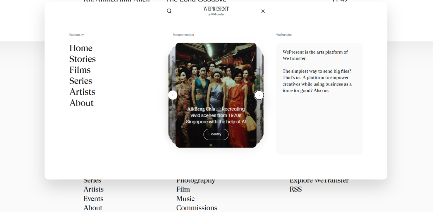 screenshot - WeTransfer Test: Hauptfunktionen, Vorteile, Nachteile und Preise 2026