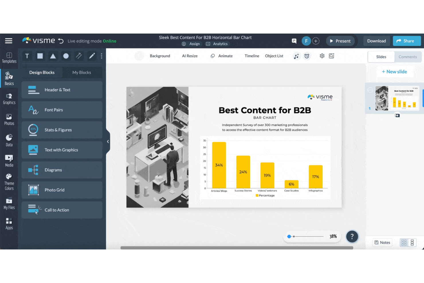 screenshot - Visme Review: Key Features, Pros, Cons, and Updated Pricing for 2026