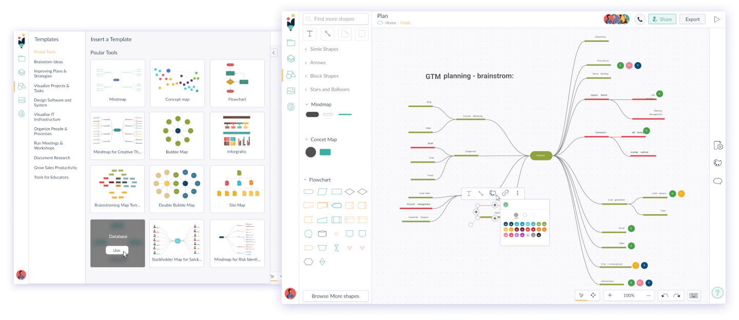 Los 10 Mejores Software de Mapas Mentales para Planificar Proyectos en 2024