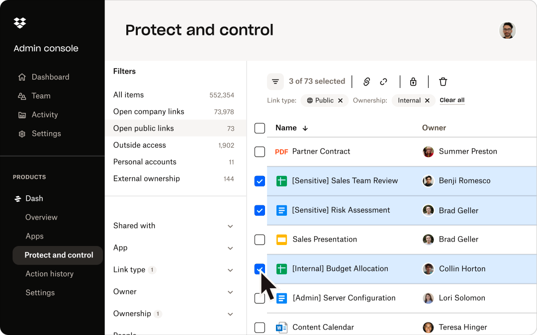 Dropbox screenshot - 10 Box-Alternativen für 2026 ausgewählt
