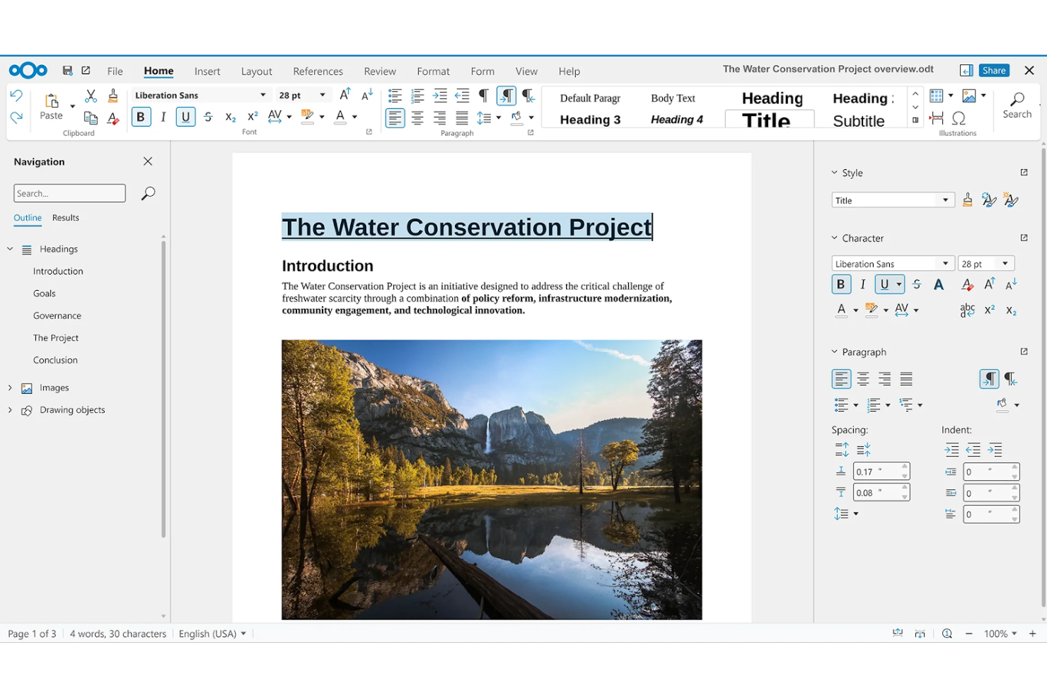 Nextcloud Office screenshot - 17 beste LibreOffice-Alternativen im Jahr 2026