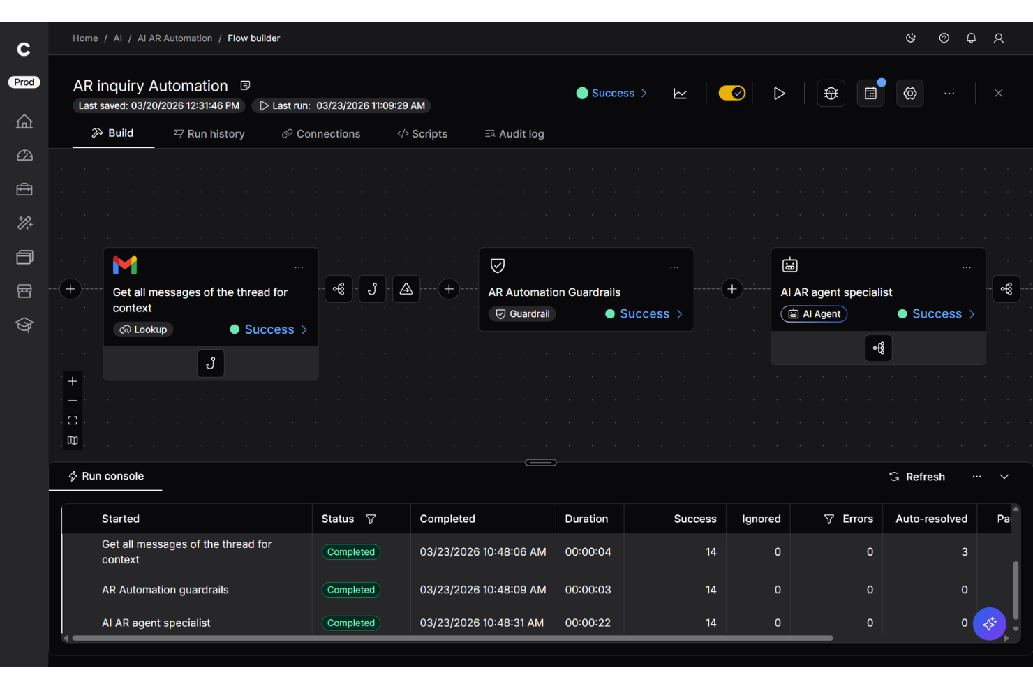 Celigo screenshot - 10 meilleurs logiciels d’automatisation des services professionnels en 2026