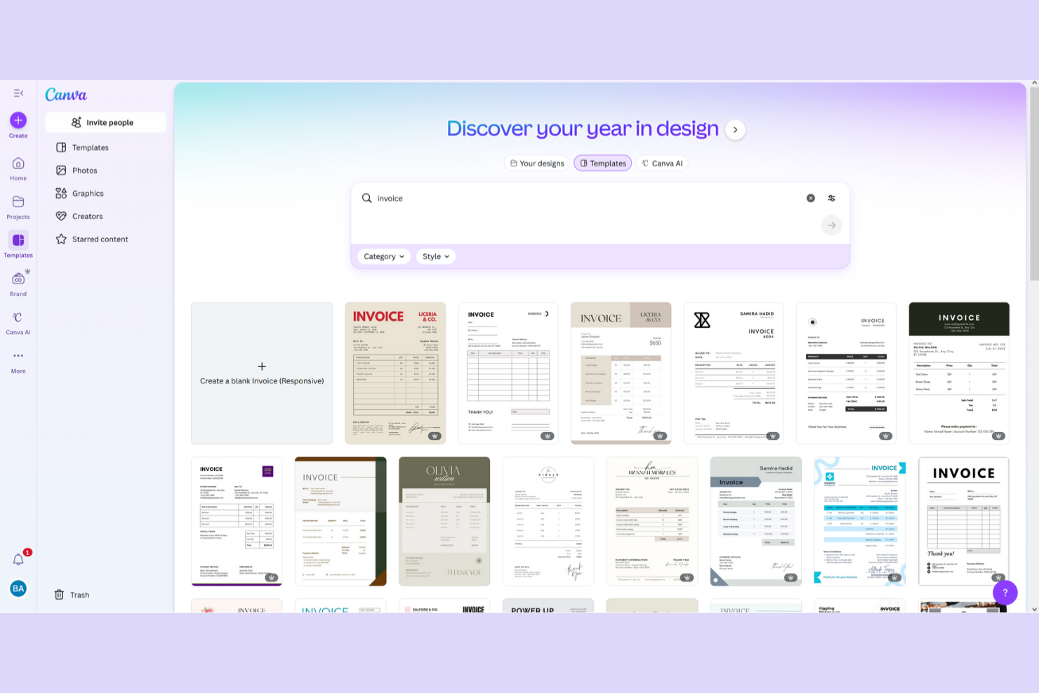 Canva screenshot - 14 Beste QuickBooks-Alternativen für 2026