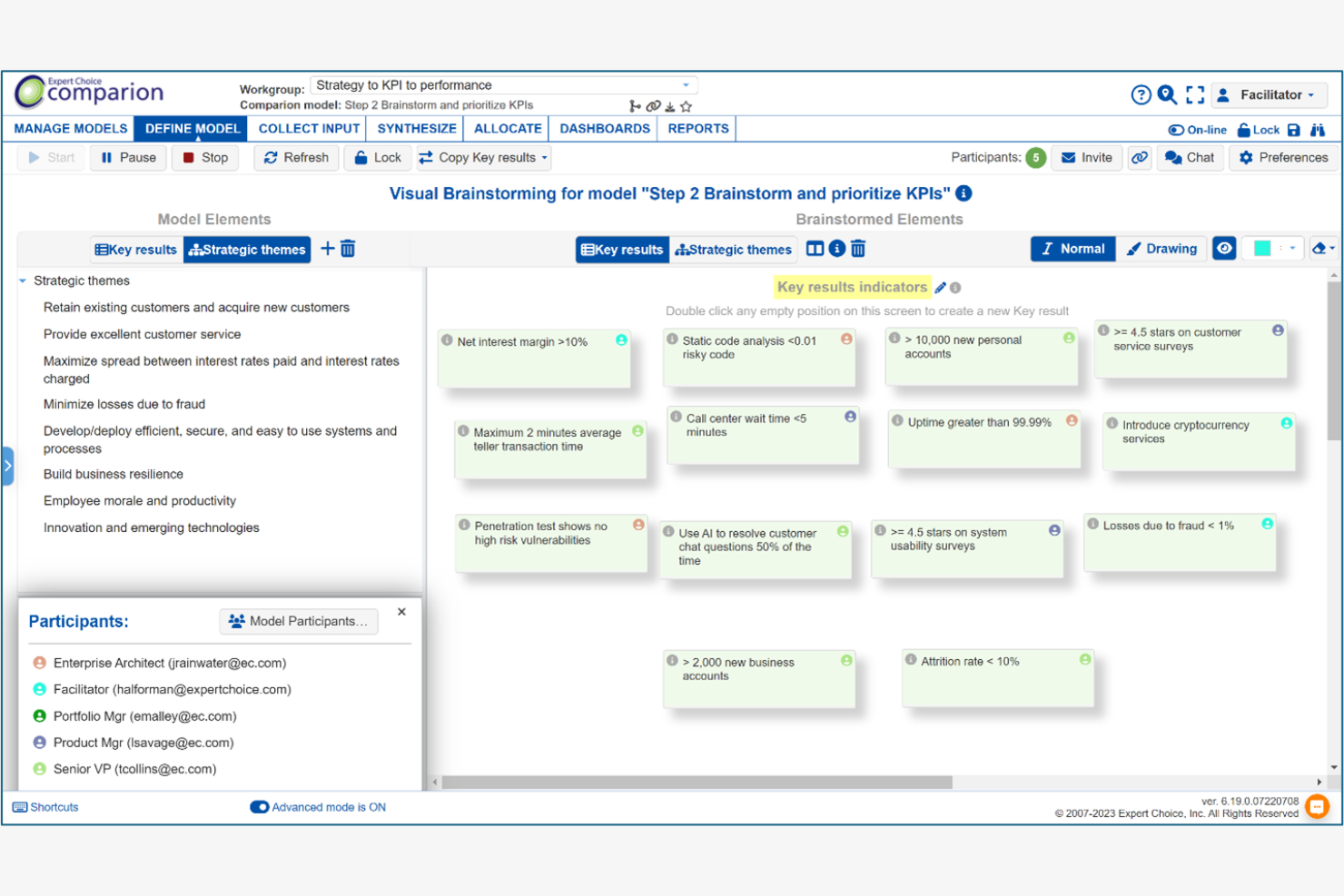 Expert Choice screenshot - 17 Mejores Software para la Toma de Decisiones Revisados en 2026
