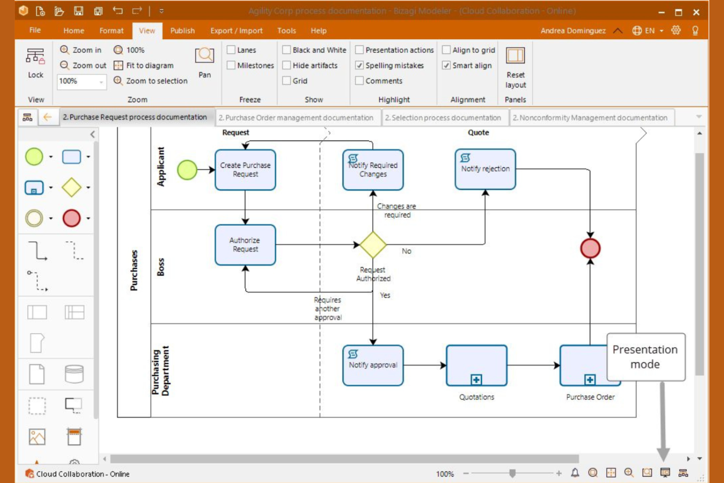 Bizagi Modeler screenshot - 15 Meilleurs Logiciels de Cartographie des Processus Passés en Revue en 2026