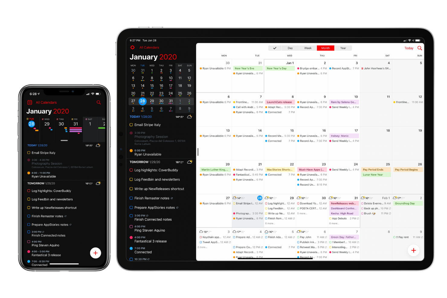 Fantastical screenshot - 14 Meilleures Alternatives à Doodle Passées en Revue en 2026