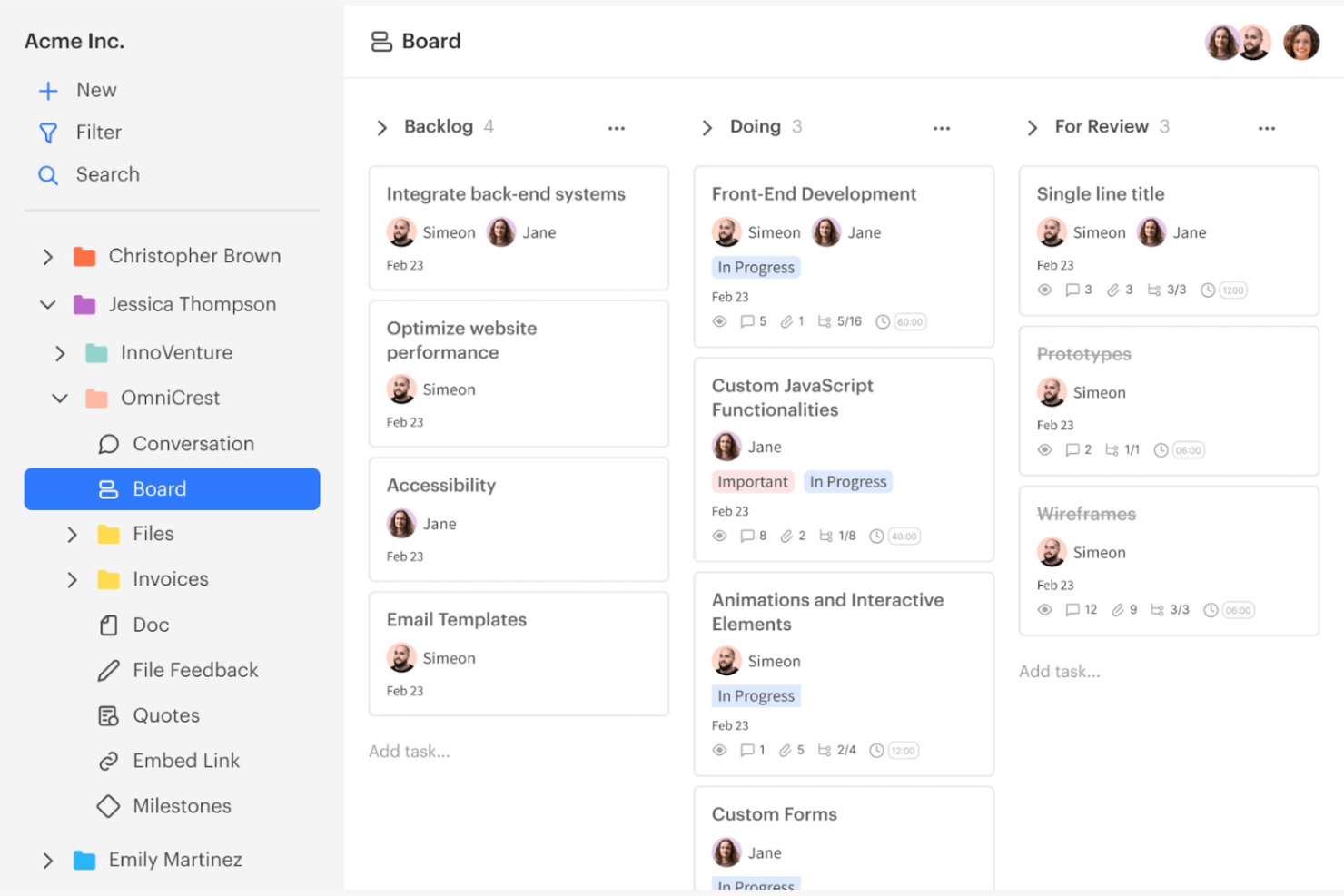 Kitchen.co screenshot - Die 15 besten Client-Portal-Software-Lösungen im Test 2026