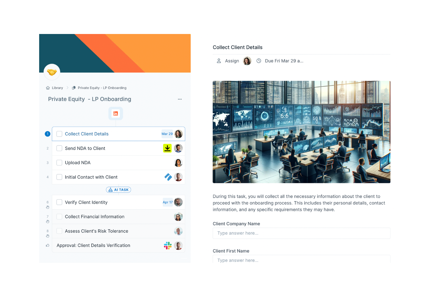 Process Street screenshot - 18 Meilleurs Logiciels de Gestion de Projets d’Entreprise avec IA Passés en Revue en 2026
