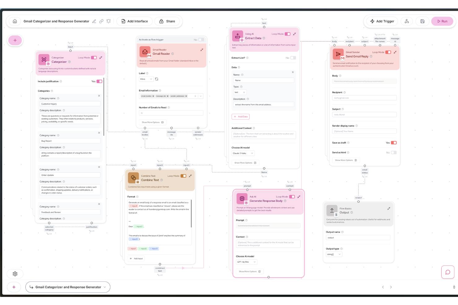 Gumloop screenshot - Los 16 Mejores Software de Gestión de Flujos de Trabajo con IA Analizados en 2026