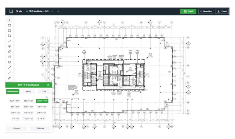 Togal.AI screenshot - 15 Meilleurs Logiciels d’Estimation de Construction IA Passés en Revue en 2026