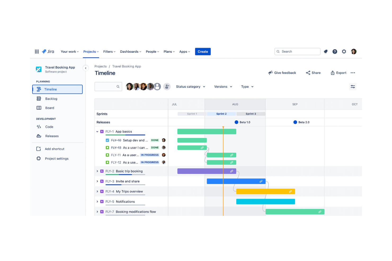Jira screenshot - 14 Beste KI-Agile-Projektmanagement-Tools im Test 2026