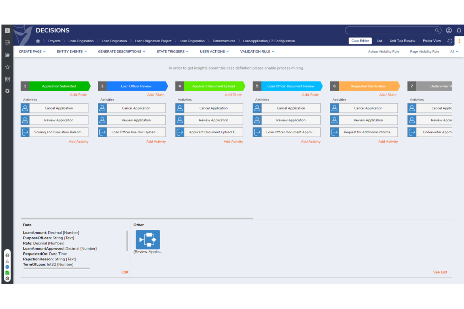 Decisions Workflow Manager screenshot - 15 meilleurs outils BPM IA examinés en 2026