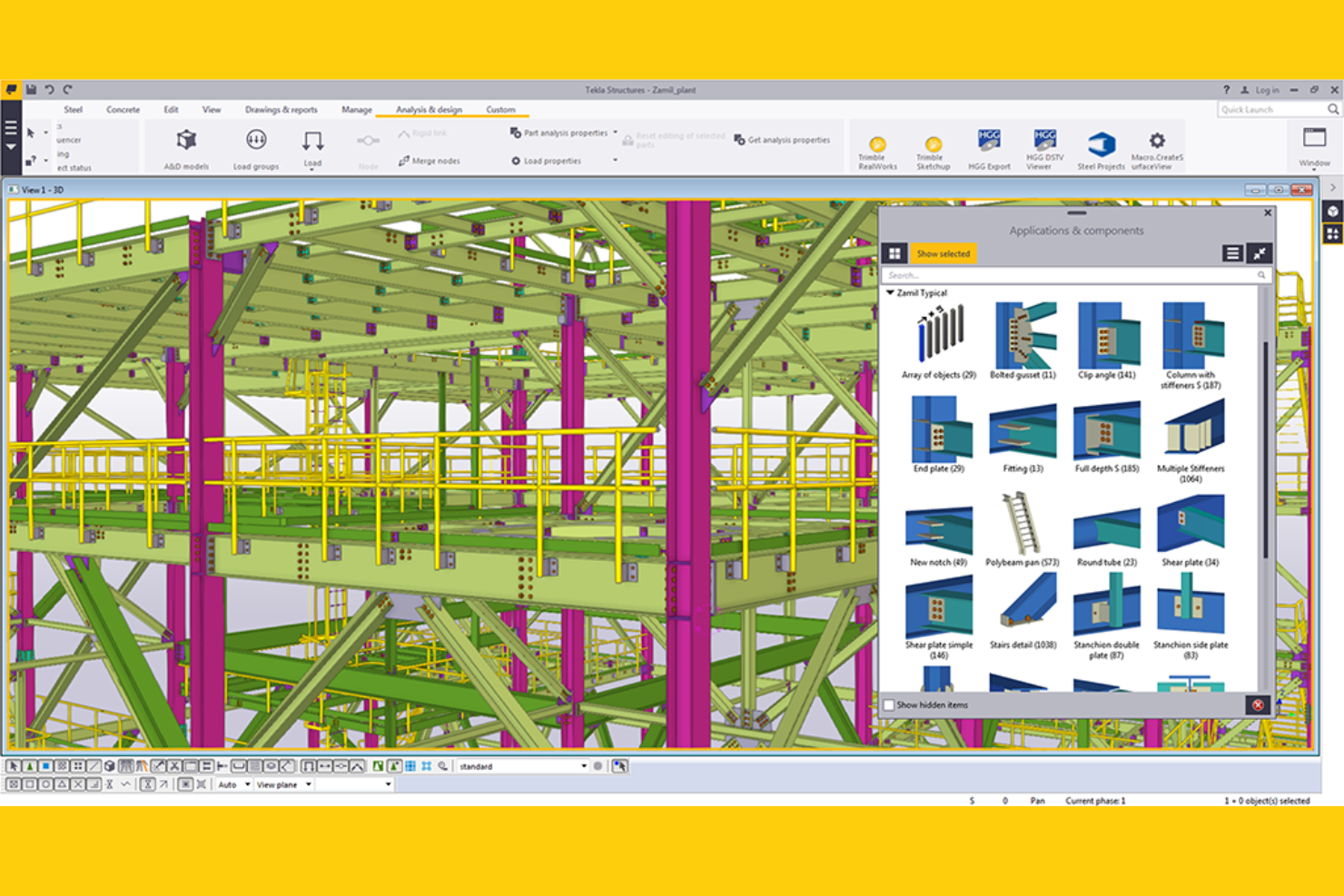 Tekla Structures screenshot - 12 Beste BIM-Projektmanagement-Software im Test 2026