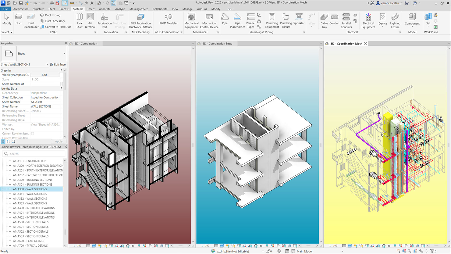 Autodesk Revit screenshot - 12 Mejores Software de Gestión de Proyectos BIM Revisados en 2026
