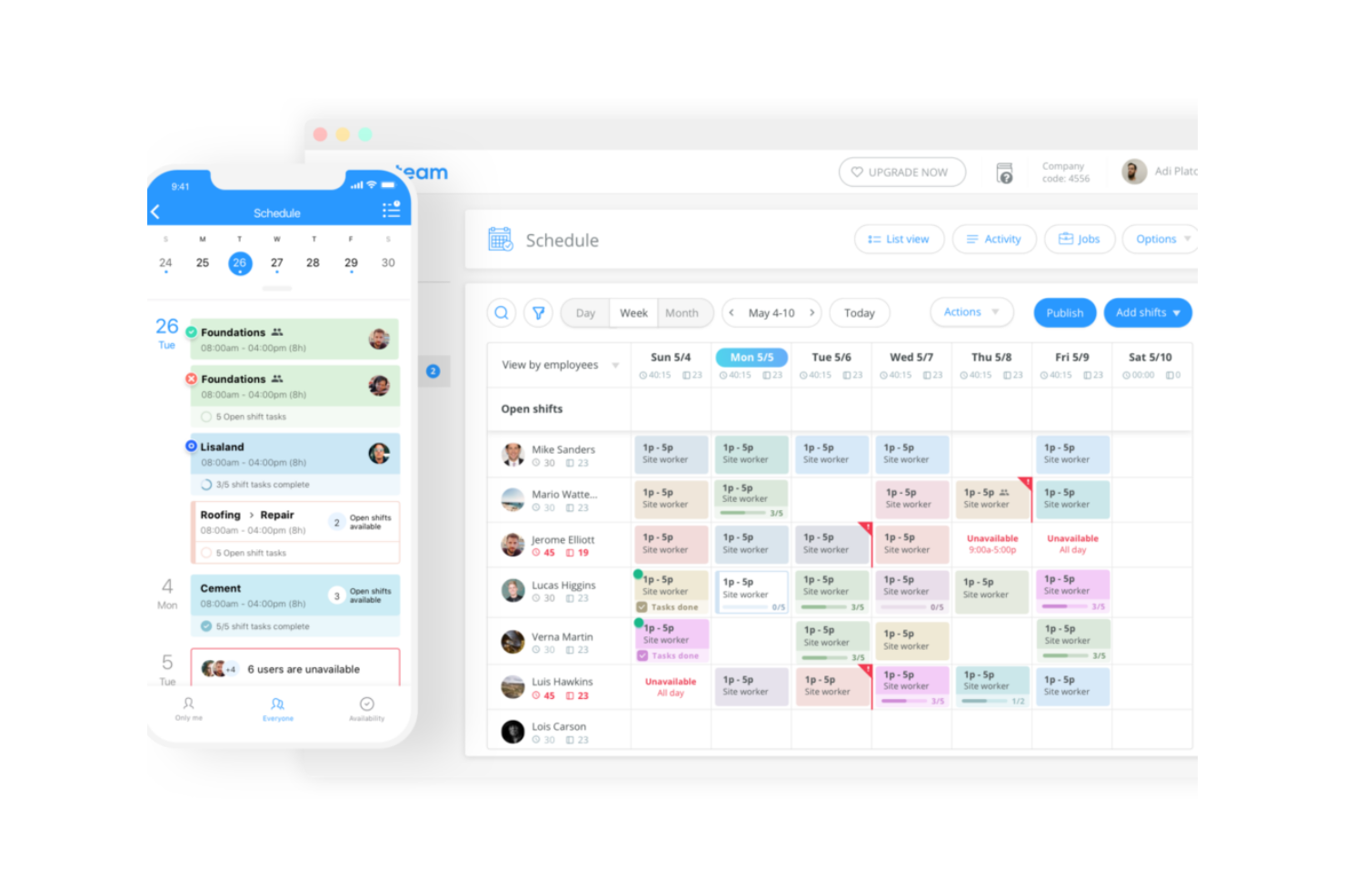 Connecteam screenshot - 16 Mejores Software Gratis de Gestión de Tareas con IA Analizados en 2026