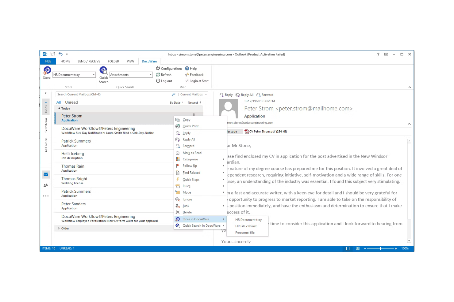 DocuWare screenshot - 9 beste Dokumentenmanagement-Services für den Bildungsbereich im Jahr 2026